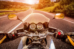Motorcycle Accident Lawyer Alexandria, VA Biker First-person view